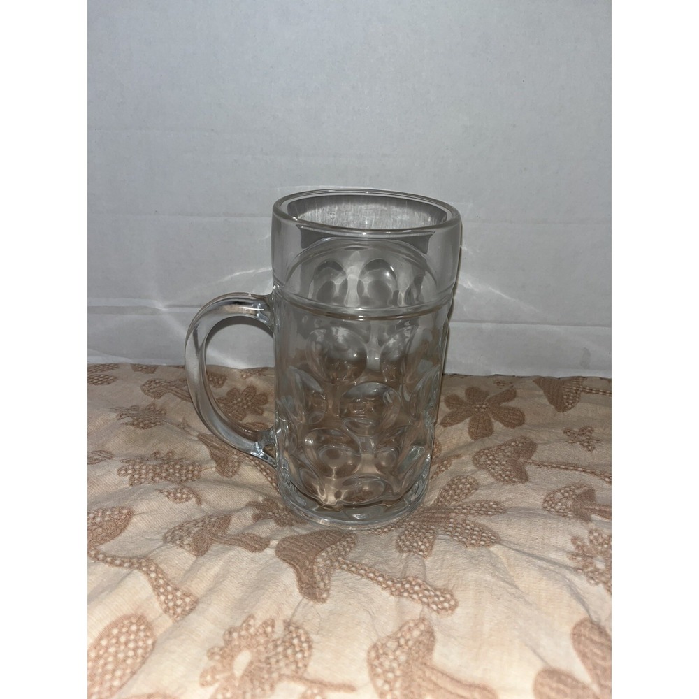 Spaten Munchen 1 Liter Dimpled Germany Oktoberfest‎ Beer Glass Stein Austria